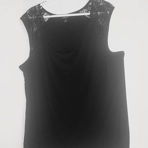 TORRID Sleeveless Top Lace Detailing